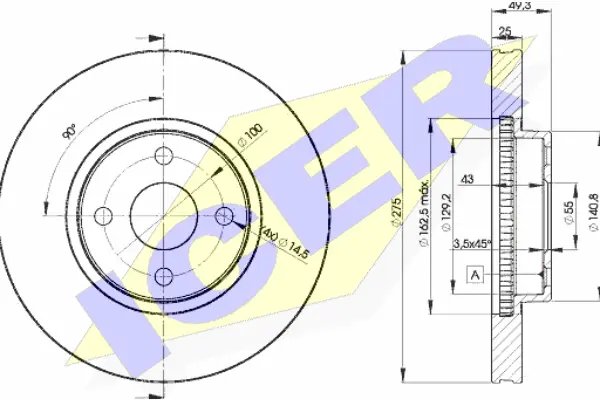 Brake Disc (78BD1320-2)