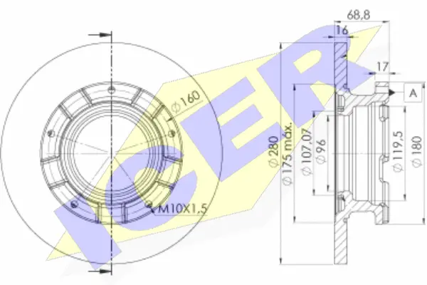 Brake Disc (78BD5633-2)