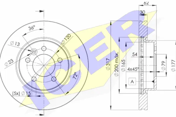 Brake Disc (78BD7360-2)