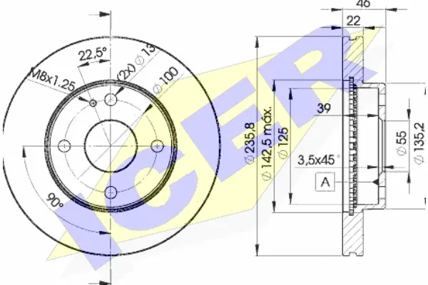 Brake Disc (78BD3265-2)