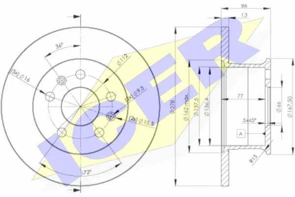 Brake Disc (78BD3011-1)