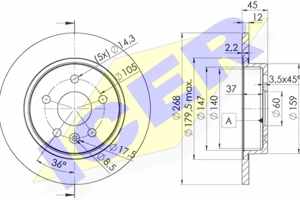 Brake Disc (78BD1560-2)