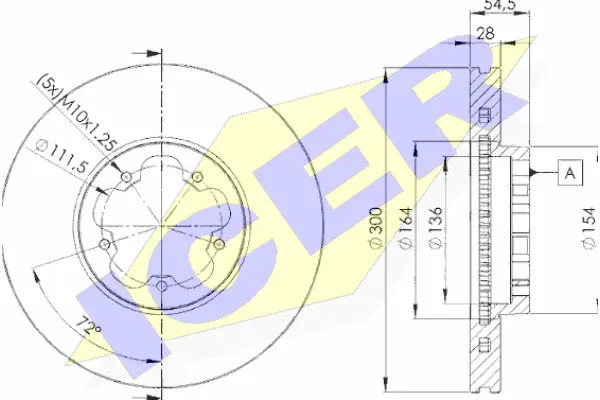 Brake Disc (78BD5630-2)