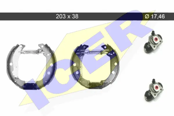 Brake Shoe Set (79KT0050 C)