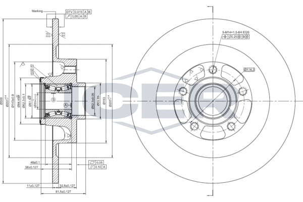 Brake Disc (78BD0042-1)