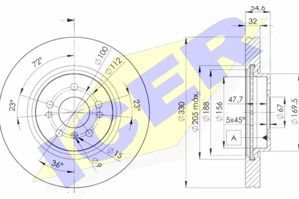 Brake Disc (78BD3507-2)