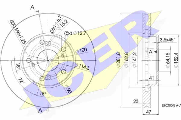 Brake Disc (78BD1257-2)