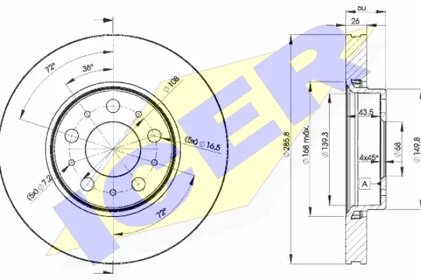 Brake Disc (78BD4046-2)