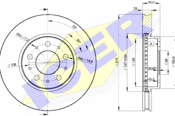 Brake Disc (78BD1788-2)