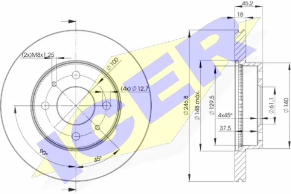 Brake Disc (78BD0602-2)