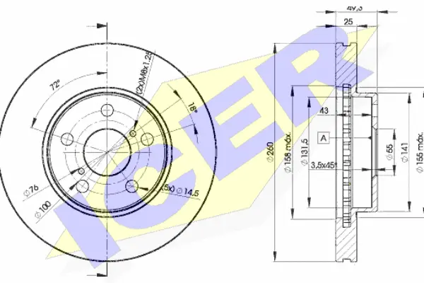 Brake Disc (78BD5030-2)