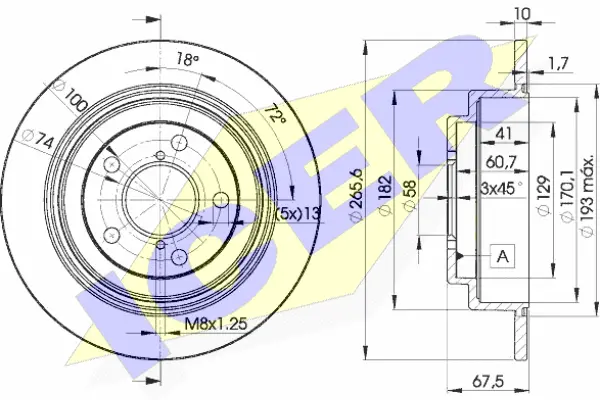 Brake Disc (78BD0034-2)