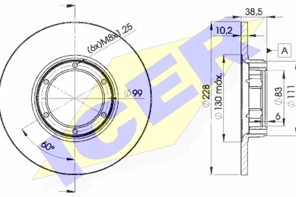 Brake Disc (78BD2500-2)