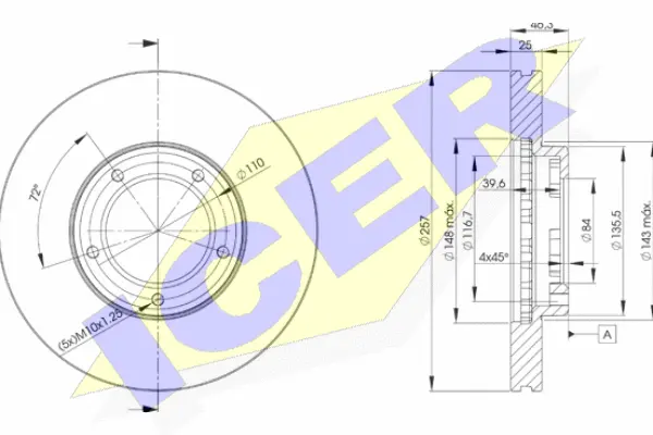 Brake Disc (78BD5180-2)