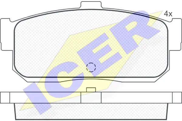 Brake Pad Set, disc brake (140876)