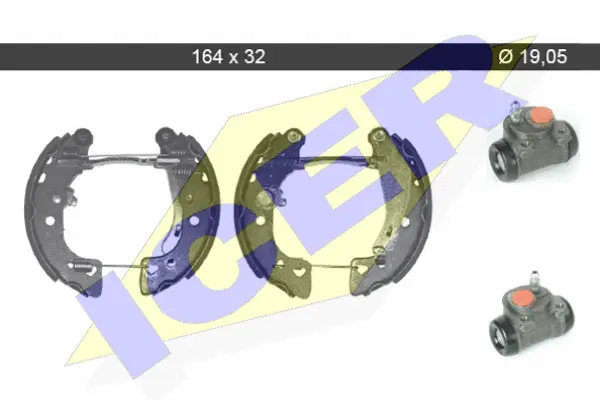 Brake Shoe Set (79KT0100 C)