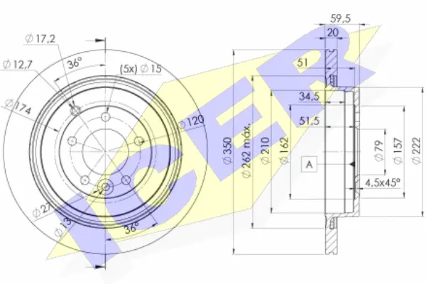 Brake Disc (78BD7363-2)
