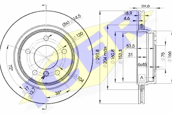 Brake Disc (78BD5563-2)