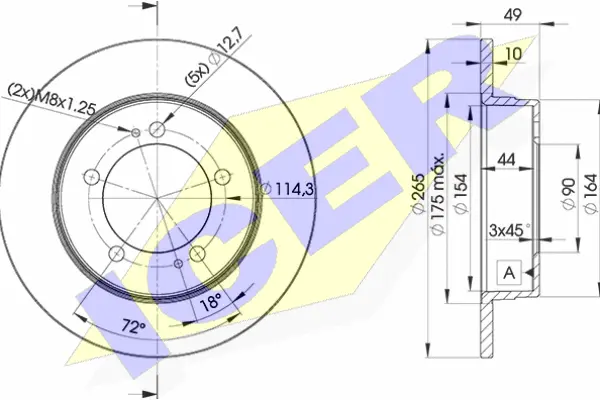 Brake Disc (78BD9284-2)
