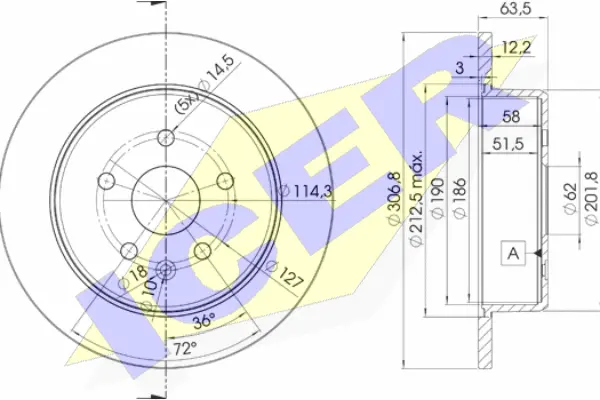 Brake Disc (78BD2790-2)