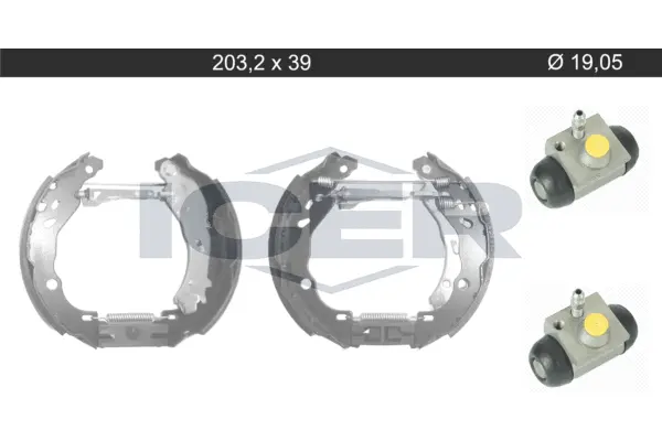 Brake Shoe Set (79KT0117 C)