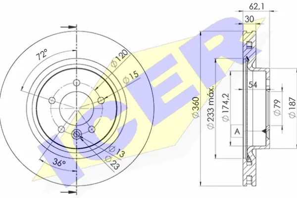 Brake Disc (78BD7364-2)