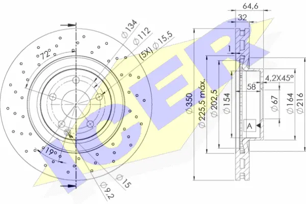 Brake Disc (78BD0419-1)