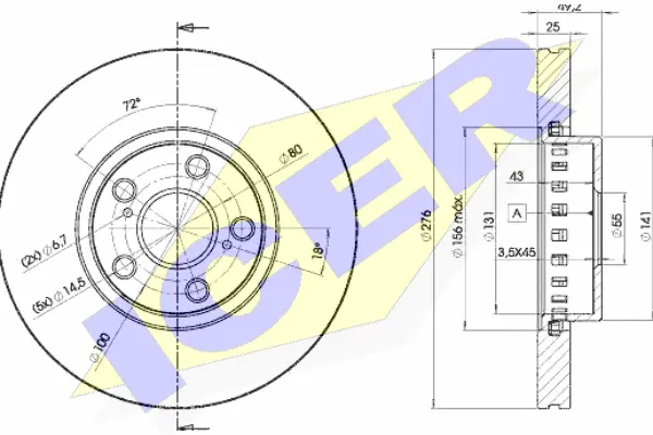 Brake Disc (78BD5060-2)