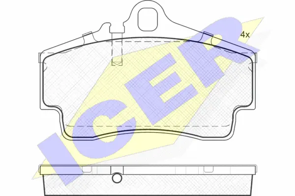 Brake Pad Set, disc brake (181619)