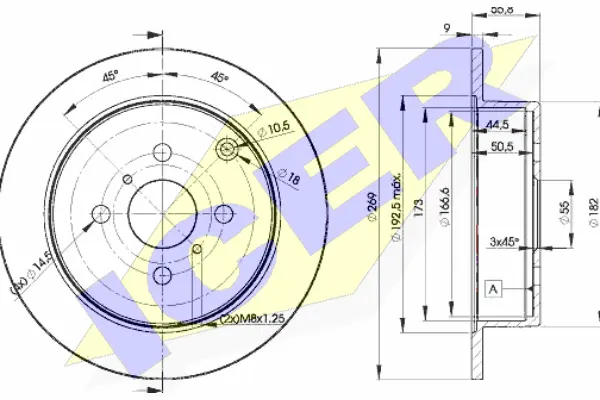 Brake Disc (78BD1221-2)