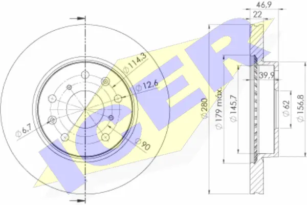 Brake Disc (78BD6041-2)