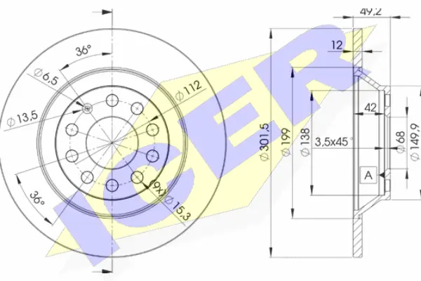 Brake Disc (78BD5313-2)