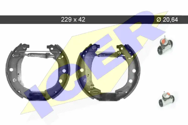 Brake Shoe Set (79KT0045 C)