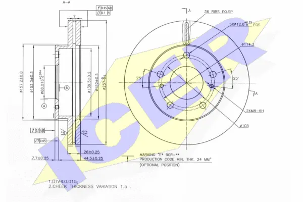 Brake Disc (78BD0023-2)