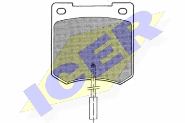 Brake Pad Set, disc brake (180291)