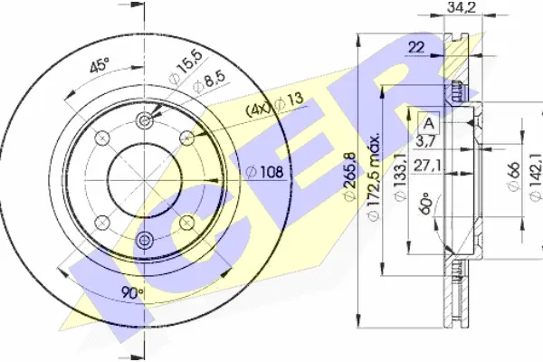 Brake Disc (78BD4750-2)