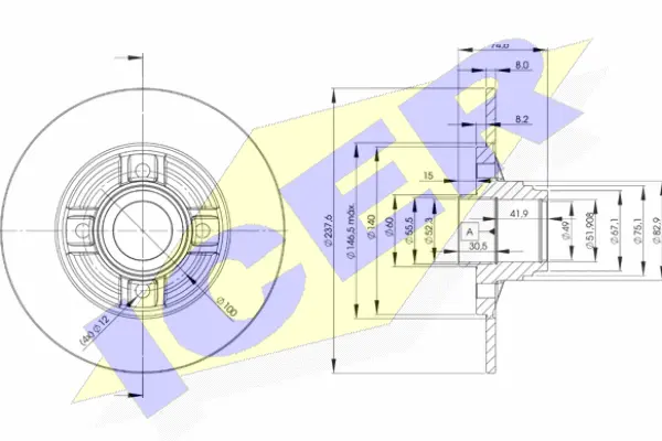 Brake Disc (78BD8078-1)