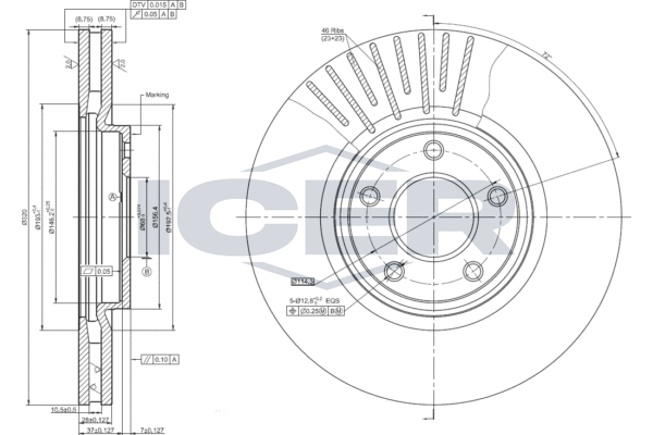 Brake Disc (78BD2059-2)