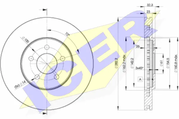 Brake Disc (78BD4073-2)