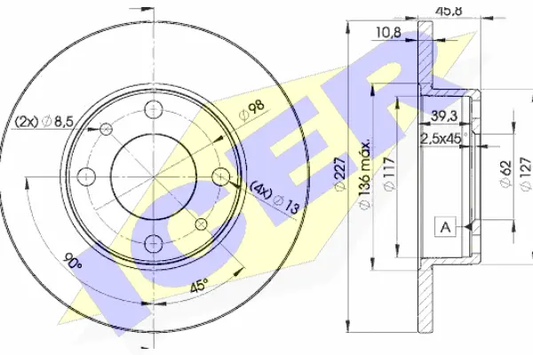 Brake Disc (78BD5812-2)