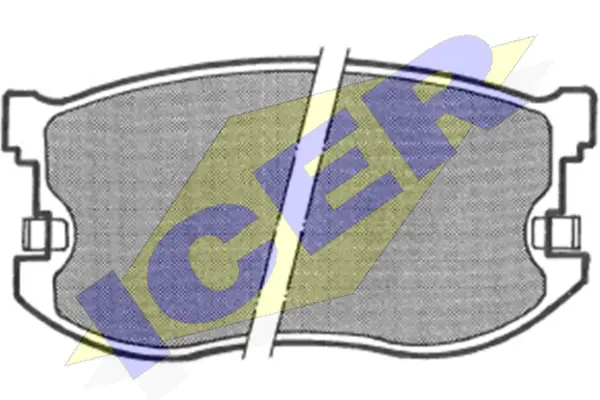 Brake Pad Set, disc brake (180534)