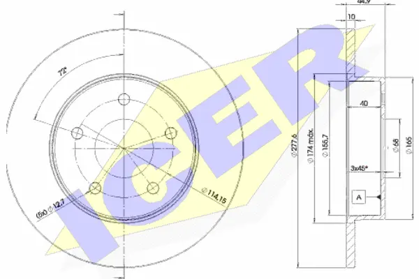 Brake Disc (78BD4101-2)