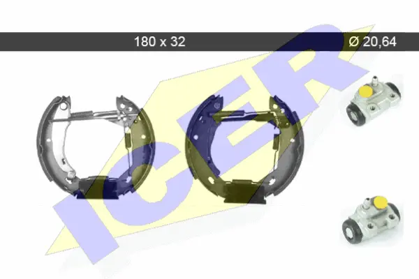 Brake Shoe Set (79KT0055 C)