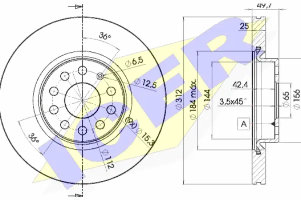 Brake Disc (78BD5618-2)