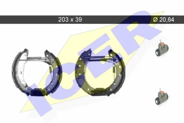 Brake Shoe Set (79KT0104 C)