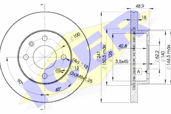 Brake Disc (78BD7500-2)