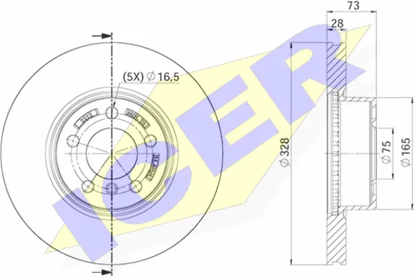 Brake Disc (78BD2212-2)