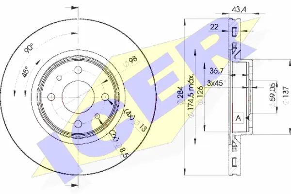 Brake Disc (78BD0356-2)