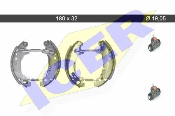Brake Shoe Set (79KT0063 C)