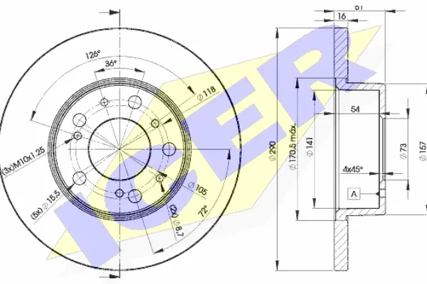 Brake Disc (78BD4695-2)